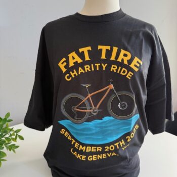 2025 Fat Tire Charity Ride T-Shirt