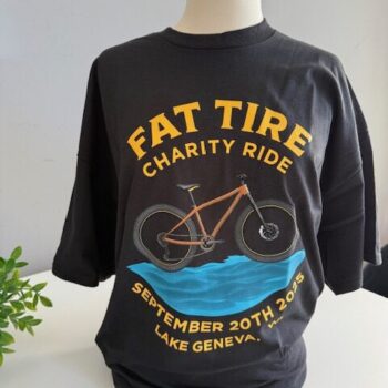 2025 Fat Tire Charity Ride T-Shirt