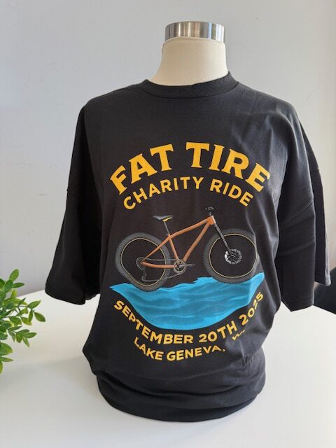 2025 Fat Tire Charity Ride T-Shirt